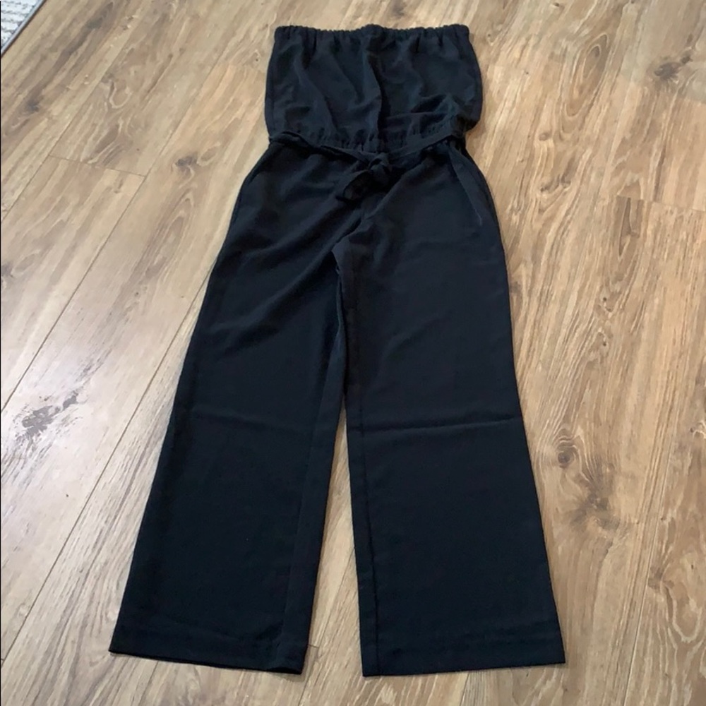 LOFT strapless jumpsuit